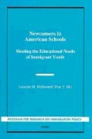 Cover of Newcomers in American Schools