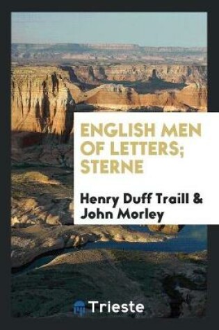Cover of English Men of Letters; Sterne