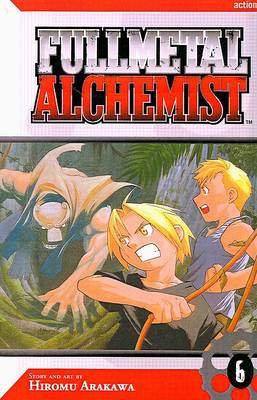Book cover for Fullmetal Alchemist, Volume 6