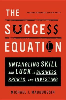 Book cover for The Success Equation