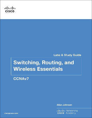 Book cover for Switching, Routing, and Wireless Essentials Labs and Study Guide (CCNAv7)