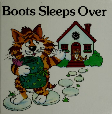 Book cover for Boots Sleeps Over