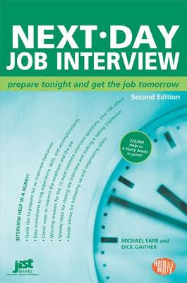 Book cover for Next Day Job Interview 2e Mobi