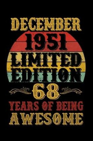 Cover of December 1951 Limited Edition 68 Years Of Being Awesome