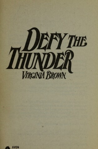 Cover of Defy the Thunder