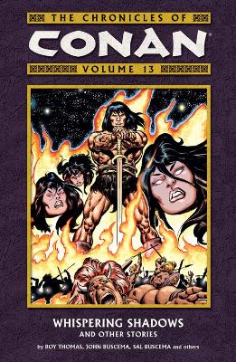 Book cover for Chronicles Of Conan Volume 13: Whispering Shadows And Other Stories