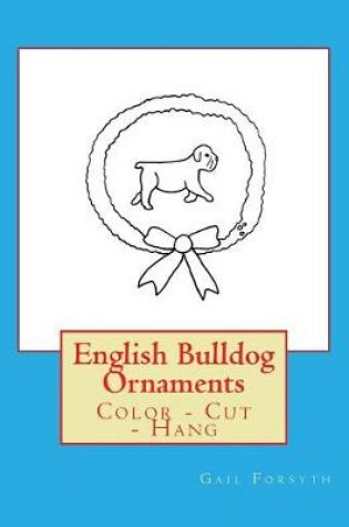 Cover of English Bulldog Ornaments