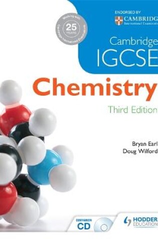 Cover of Cambridge IGCSE Chemistry 3rd Edition plus CD