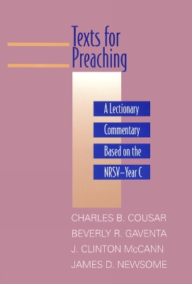 Book cover for Texts for Preaching