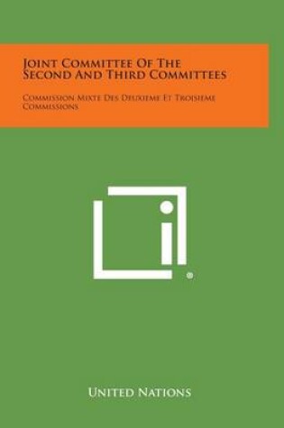 Cover of Joint Committee of the Second and Third Committees