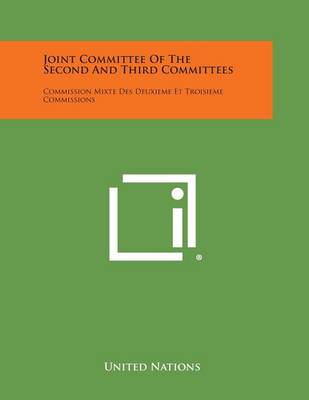 Book cover for Joint Committee of the Second and Third Committees