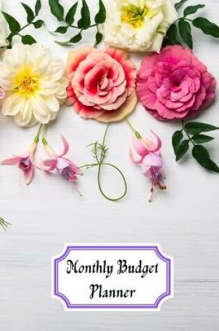 Cover of Monthly Budget Tracker