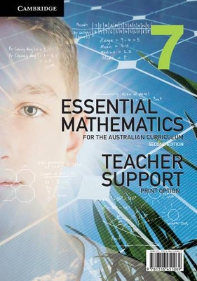 Cover of Essential Mathematics for the Australian Curriculum Year 7 Teacher Support Print Option