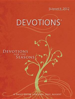 Book cover for Devotions Large Print-Summer 2012