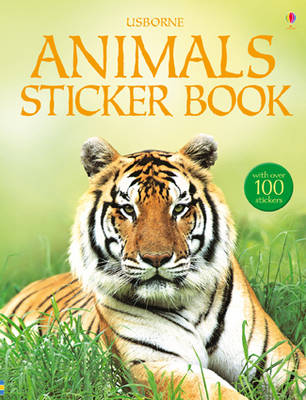 Book cover for Animals Sticker Book