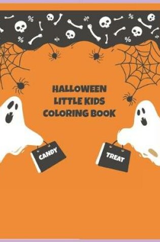 Cover of Halloween Little Kids Coloring Book