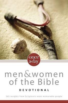 Book cover for Once-a-day Men and Women of the Bible Devotional