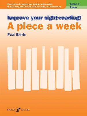 Book cover for Improve Your Sight-Reading! a Piece a Week Grade 4