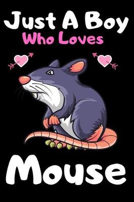 Book cover for Just a boy who loves mouse