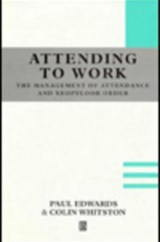 Cover of Attending to Work