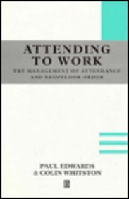 Book cover for Attending to Work