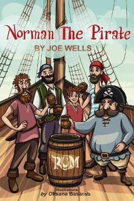 Book cover for Norman the pirate.