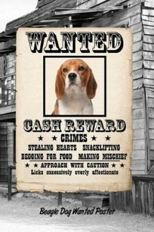 Cover of Beagle Dog Wanted Poster