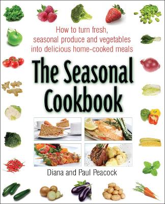 Book cover for The Seasonal Cookbook