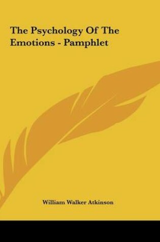 Cover of The Psychology of the Emotions - Pamphlet