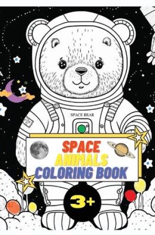 Cover of Space Animals Coloring Book