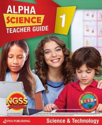 Book cover for Alpha Science Grade 1 Teacher Guide A: Science & Technology + 1 Year Digital Access