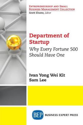 Book cover for Department of Startup