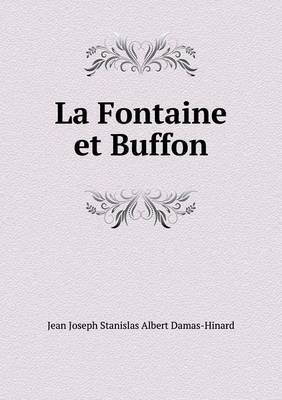 Book cover for La Fontaine et Buffon