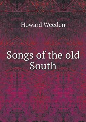 Book cover for Songs of the old South