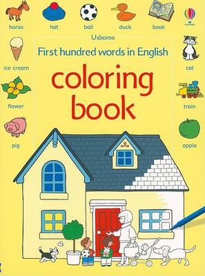 Cover of First Hundred Words in English Coloring Book