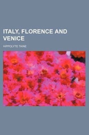 Cover of Italy, Florence and Venice