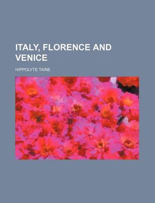 Book cover for Italy, Florence and Venice