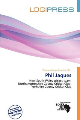 Cover of Phil Jaques