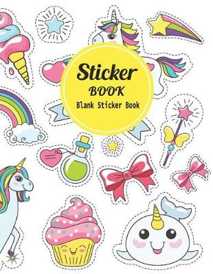 Book cover for Sticker Book Blank Sticker Book