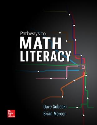 Book cover for Pathways to Math Literacy (Loose Leaf)