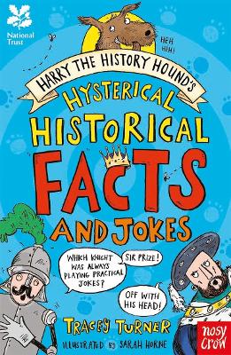 Book cover for National Trust: Harry the History Hound’s Hysterical Historical Facts and Jokes