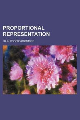 Cover of Proportional Representation