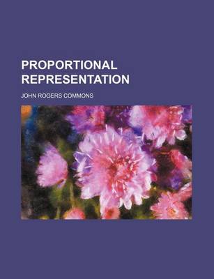 Book cover for Proportional Representation