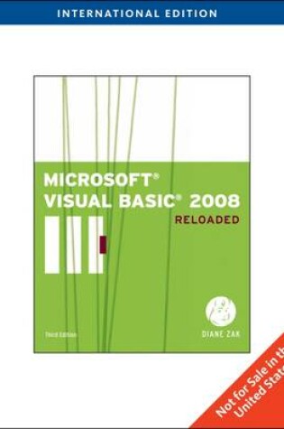 Cover of Microsoft Visual Basic 2008
