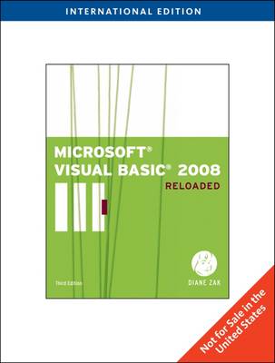 Book cover for Microsoft Visual Basic 2008