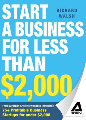 Cover of Start a Business for Less Than $2,000