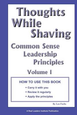 Book cover for Thoughts While Shaving