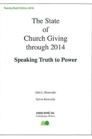 Cover of The State of Church Giving Through 2014