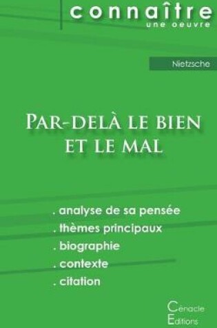 Cover of Fiche de lecture Par-dela le bien et le mal de Nietzsche (Analyse philosophique de reference et resume complet)
