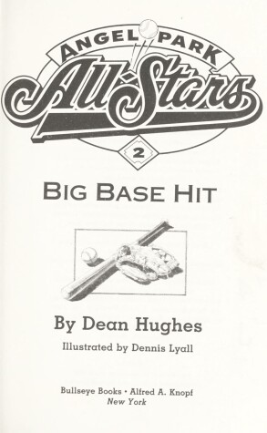 Cover of Big Base Hit (Angel Park All-S